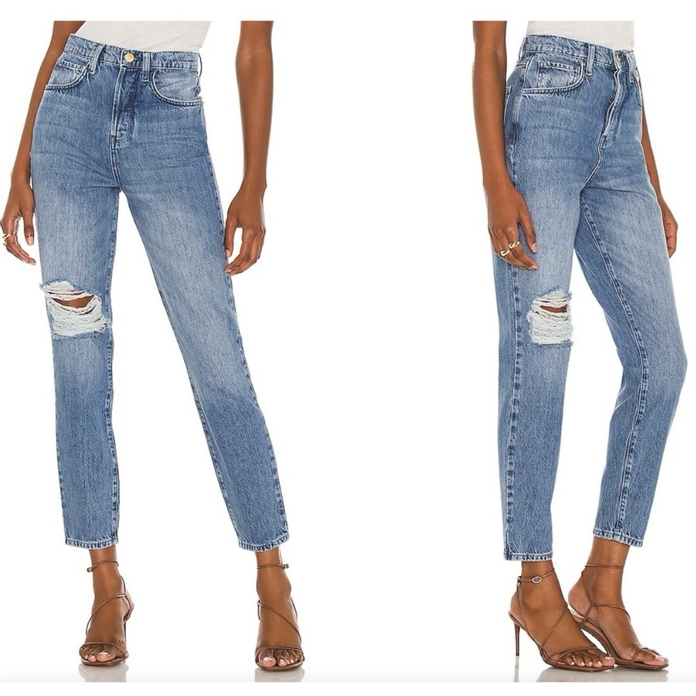 Triarchy Verskinny Distressed High Rise Jeans
